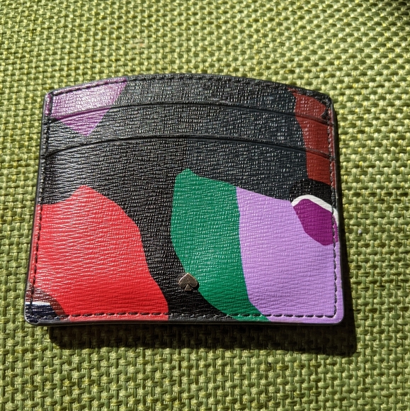 Floral Kate Spade card holder wallet - Picture 2 of 2